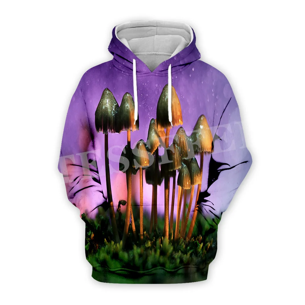 

Mushroom Forest Plants Fungus Trippy Abstract Psychedelic Hippie Tracksuit Harajuku Pullover Streetwear Casual Jacket Hoodies 11