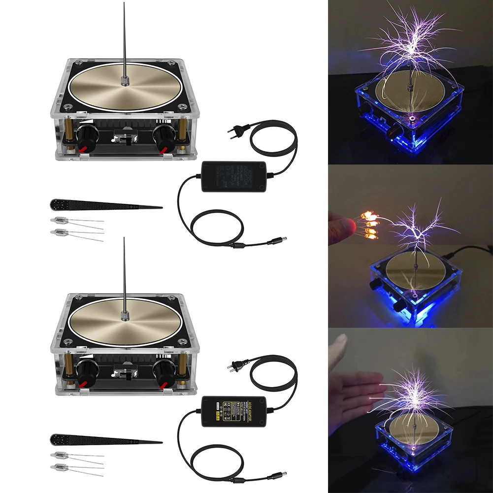 Music for Tesla Coil Speaker Bluetooth-compatible Arc Generator Desktop Toy Arc Plasma Loudspeaker Science Teaching Experimental