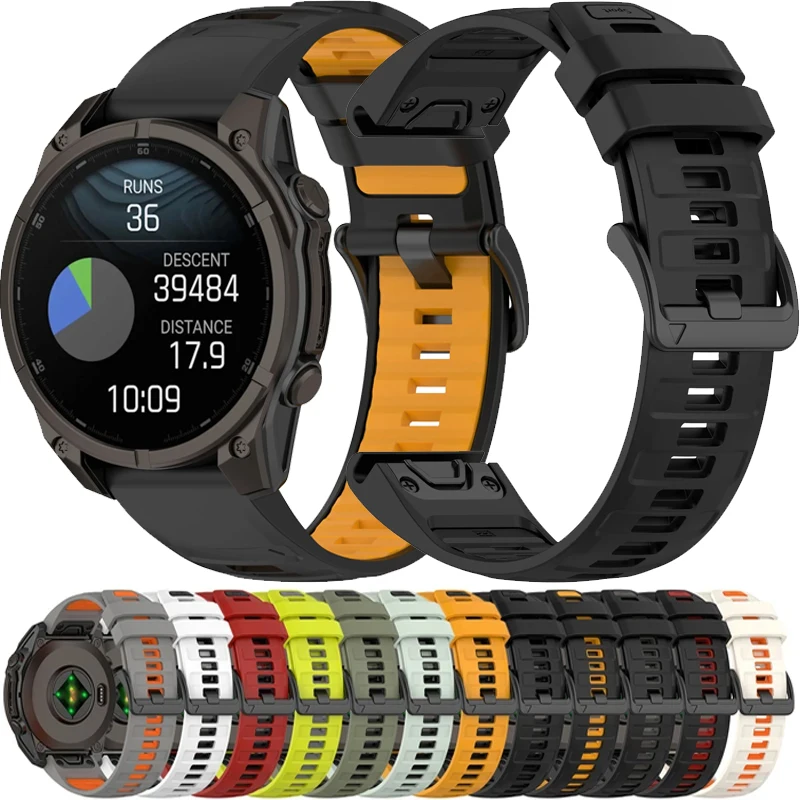 Premium Silicone Quick-Fit Strap for Smartwatches - Comfortable and Stylish Bracelet