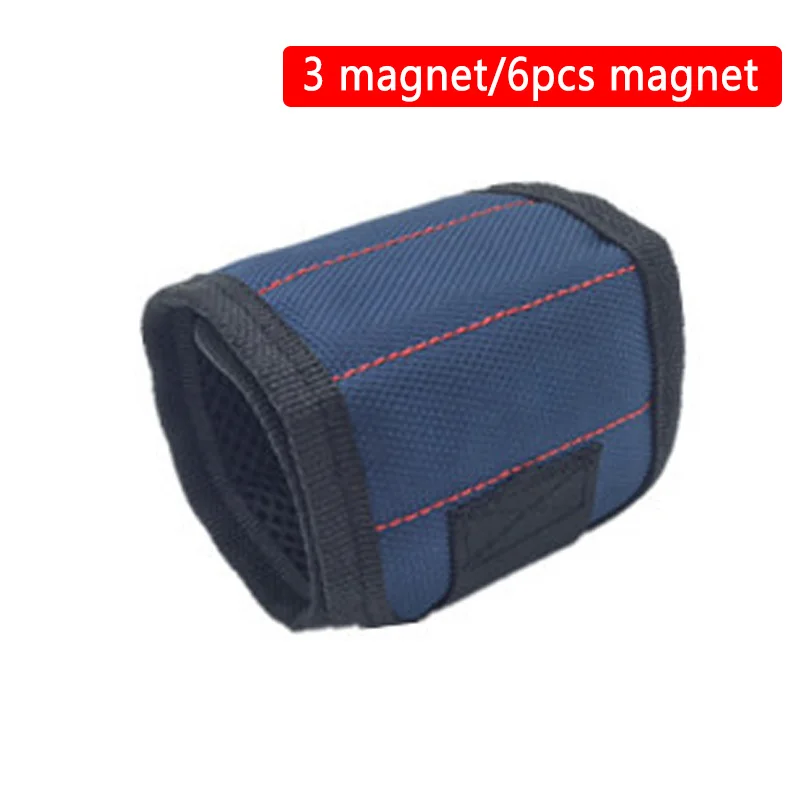 laptop tool bag Powerful Magnetic Wristband Portable Tool Bag Electrician Wrist Tool Belt Screws Nails Bolt Drill Bits Bracelet for Repair Tool small tool pouch Tool Storage Items