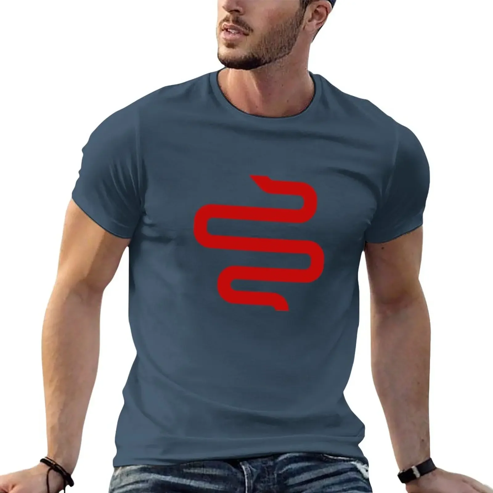 Sick Red S!Ckk!Ck Essential T-Shirt Plus Size Vestiti Estetici Summer Top Slim Fit T-Shirt Per Uomo