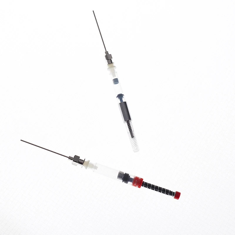 만년필 리필 잉크 도구용 무딘 바늘 팁이 있는 프리미엄 잉크 충전 주사기 1개 사무용품