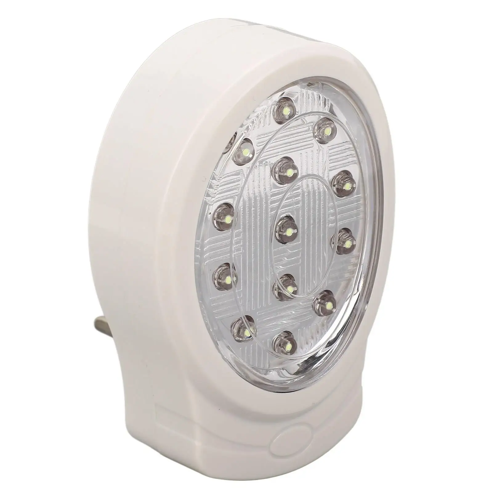 Rechargeable 2W LED Emergency Light Cold White Dual Mode Energy-Saving AC110-240V Power Failure Lamp
