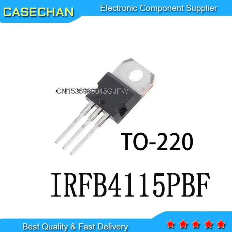 10PCS New and Original IRFB4115 4115 TO 220 104A 150V IRFB4115PBF ...