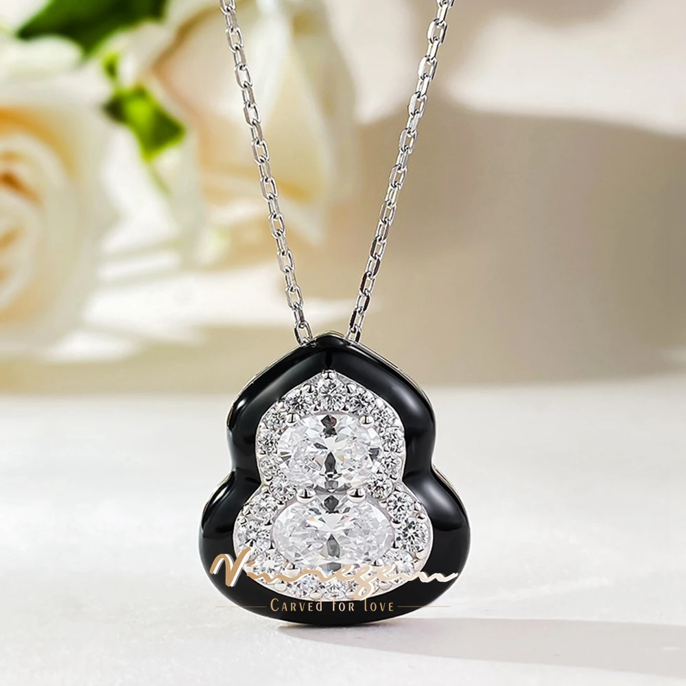 

Vinregem Oval Cut 5*7MM 1CT Lab Created Sapphire Gemstone Pendant Necklaces Fashion 925 Sterling Silver Jewelry Free Shipping