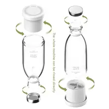  Portable Blender Juicer Bottle Mixer Electric Wireless Charge Mini Fruit Mixers Juicer Cup Blender Milkshake Juice Maker Machine 