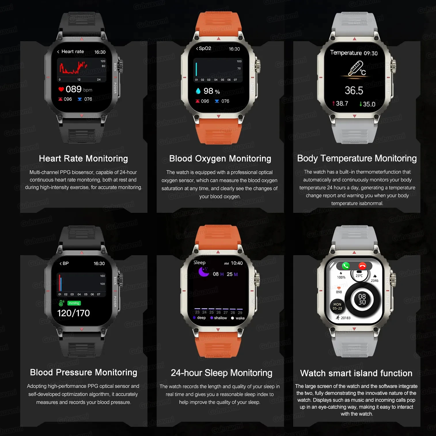 2025 New For oneplus Xiaomi Huawei Smart Watch Men Outdoor