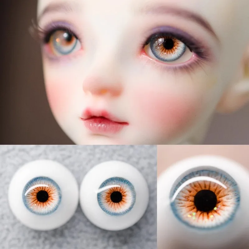 

Bjd кукольные глаза Gyp, глазное яблоко 1/6 1/4 1/3, дядя sd.10мм, 12 мм, 14 мм, 16 мм, 18 мм, аксессуары для кукол GA13