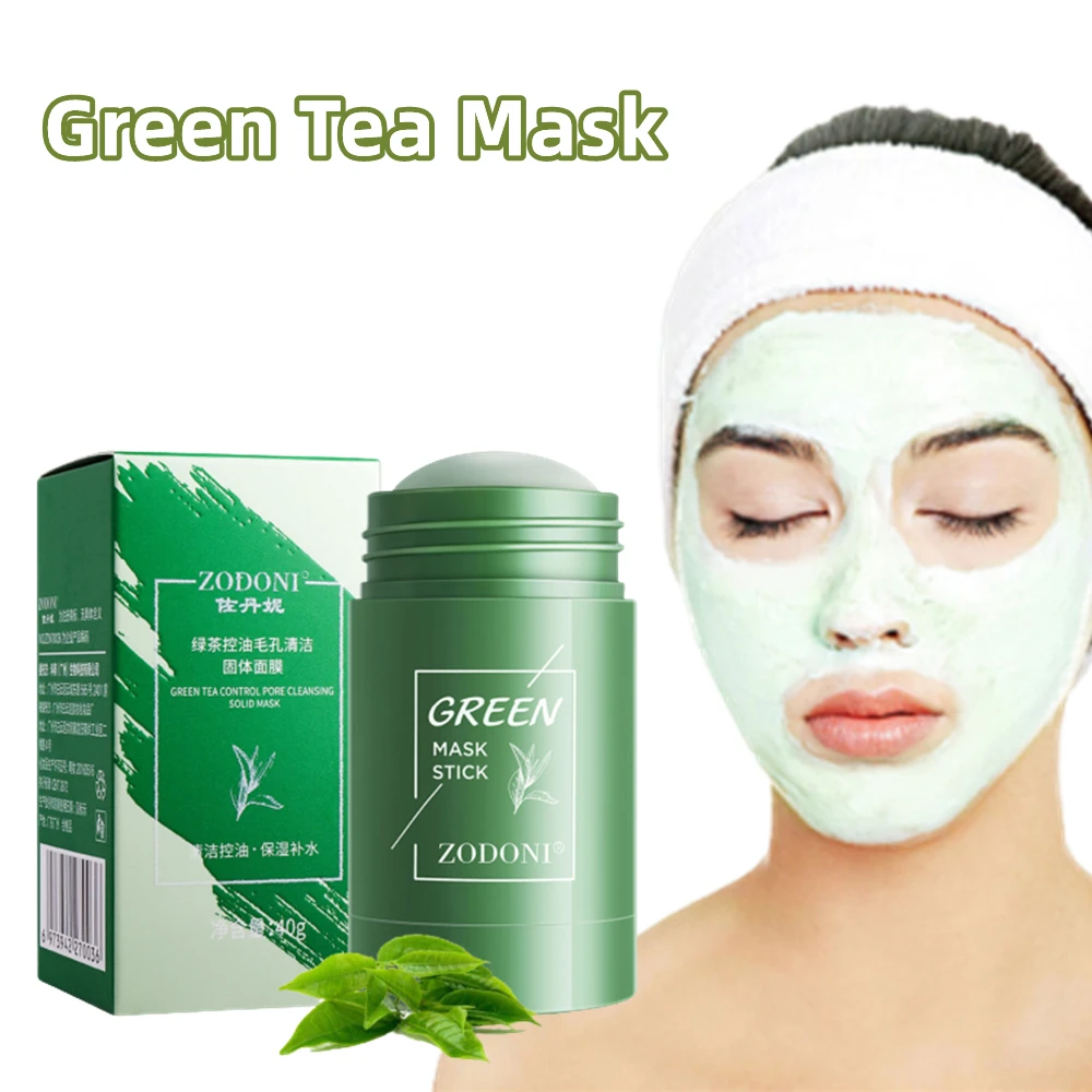 Grüner Tee Maske Gesicht Sauber GreenTea Maske Stick Tiefe