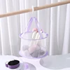 Makeup Brush Storage Powder Puff Drying Bag Mesh Pocket Anti Deformation Mesh Basket Household Use Air Drying Bag 3