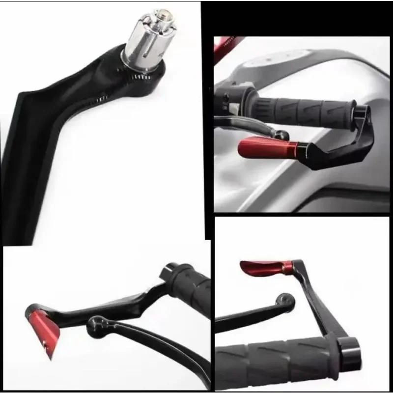 3D Engraving Universal 7/8" Handlebar Protectors for Motorcycle Scooter Mountain Bikes Brake Lever Guard CNC Aluminium