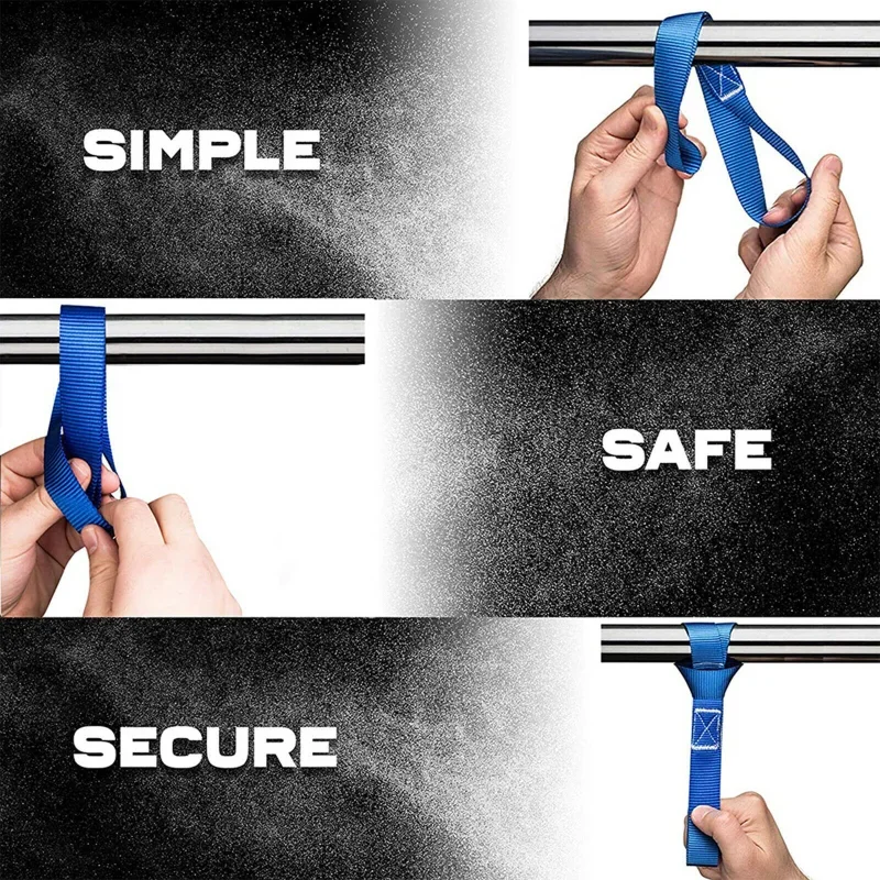 Car Motorcycle Mutipurpose Nylon Soft Straps Cargo Luggage Fixed Packing Tie Downs Loop Strap Trunk Durable Auto Accessories cargo straps luggage strap cargo tie down strap tie down straps lashing strap