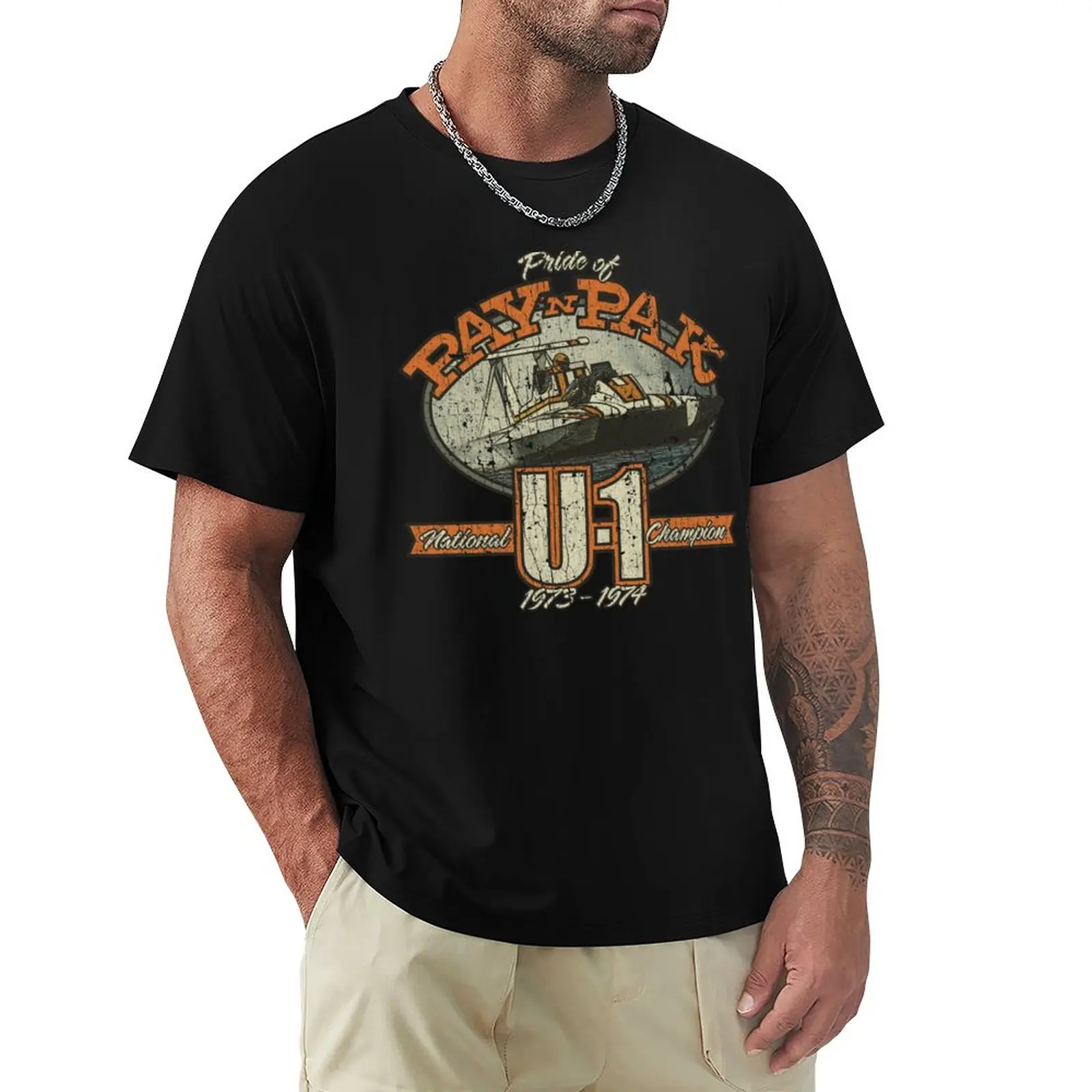 

Pay 'N Pack U-1 1973 T-Shirt vintage clothes boys white t shirts kawaii clothes aesthetic clothes men clothes