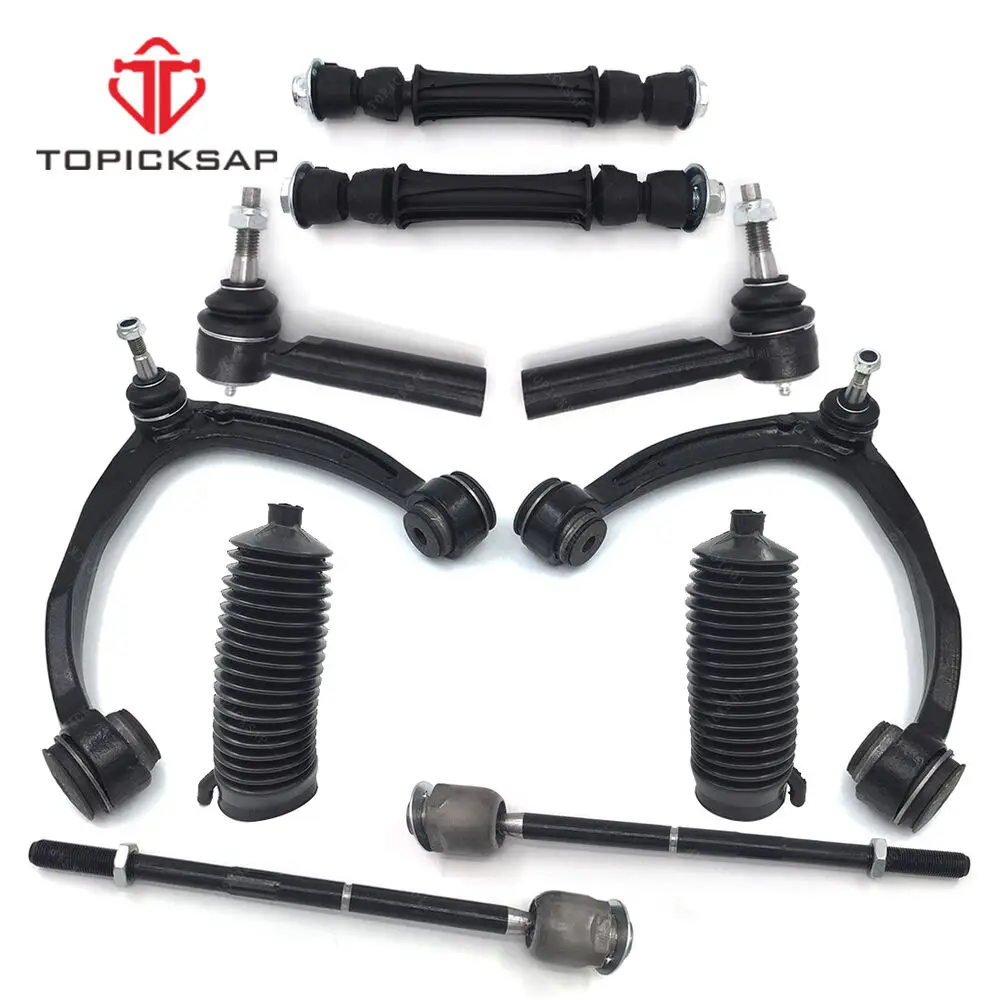 TOPICKSAP Front Upper Lower Control Arm Sway Bar Stabilizer Link Boots