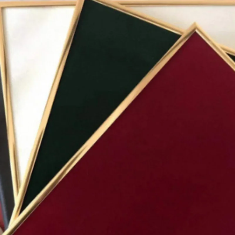 Multi-Colored Self-Adhesive Flocking Velvet Fabric for Jewelry Boxes and Car Decor