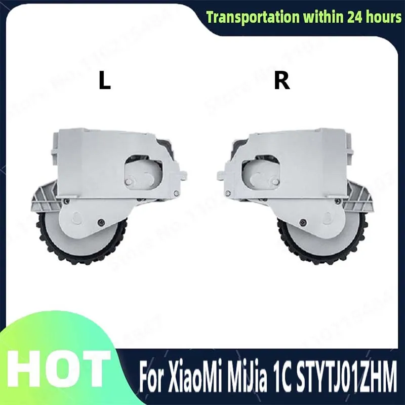 Roda Universal Motor Robótico Aspirador Acessórios de Reparação Esquerda e Direita Rodas Peças Original Xiaomi Mijia 1c Stytj01zhm