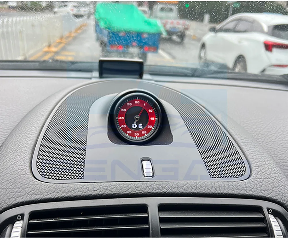 2004-2010 For Porsche Cayenne Car upgrade stopwatch cover stopwatch Gauges Clock