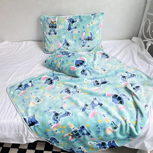 Heißer Disney Lilo und Stitch Decke Cartoon Flanell Bettdecke