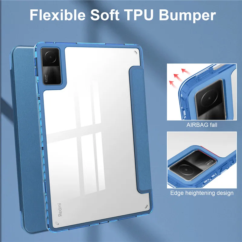 para Xiaomi Redmi Pad, caso traseiro luxuoso, 10.61, 2022
