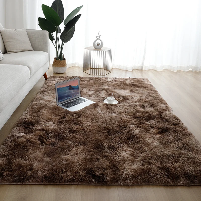 Machine Washable Upgrade Rugs for Bedroom Fluffy Shaggy Soft Area Rug Non-Slip Indoor Floor Carpet