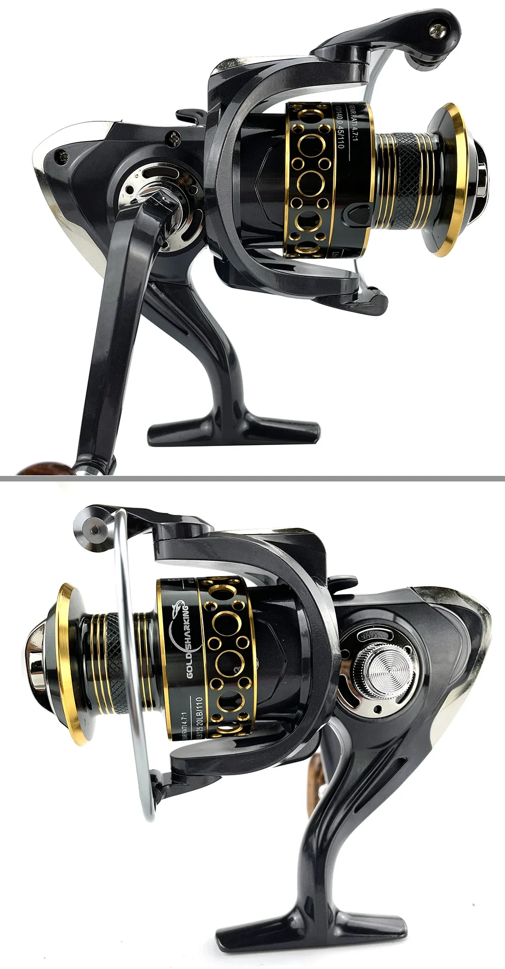 Spinning Fishing Reel 2000-7000 Metal Spool 8-10KG Power Hard Gear | eBay Spinning Fishing Reel 2000-7000 Metal Spool 8-10KG Power Hard Gear | eBay