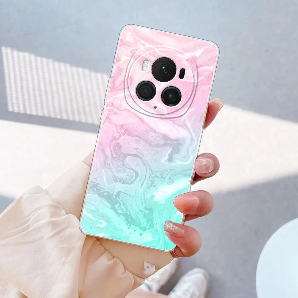 Clear Soft Silicone Fashion Phone Case - Protective Back Cover