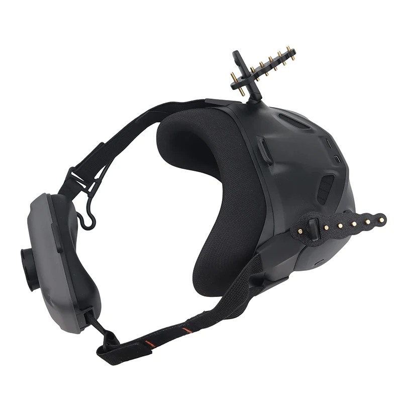 Amplificateur de signal Yagi UAVACCES pour lunettes DJI N3 Neo 2 Avata 2, portée étendue, monté sur trépied.