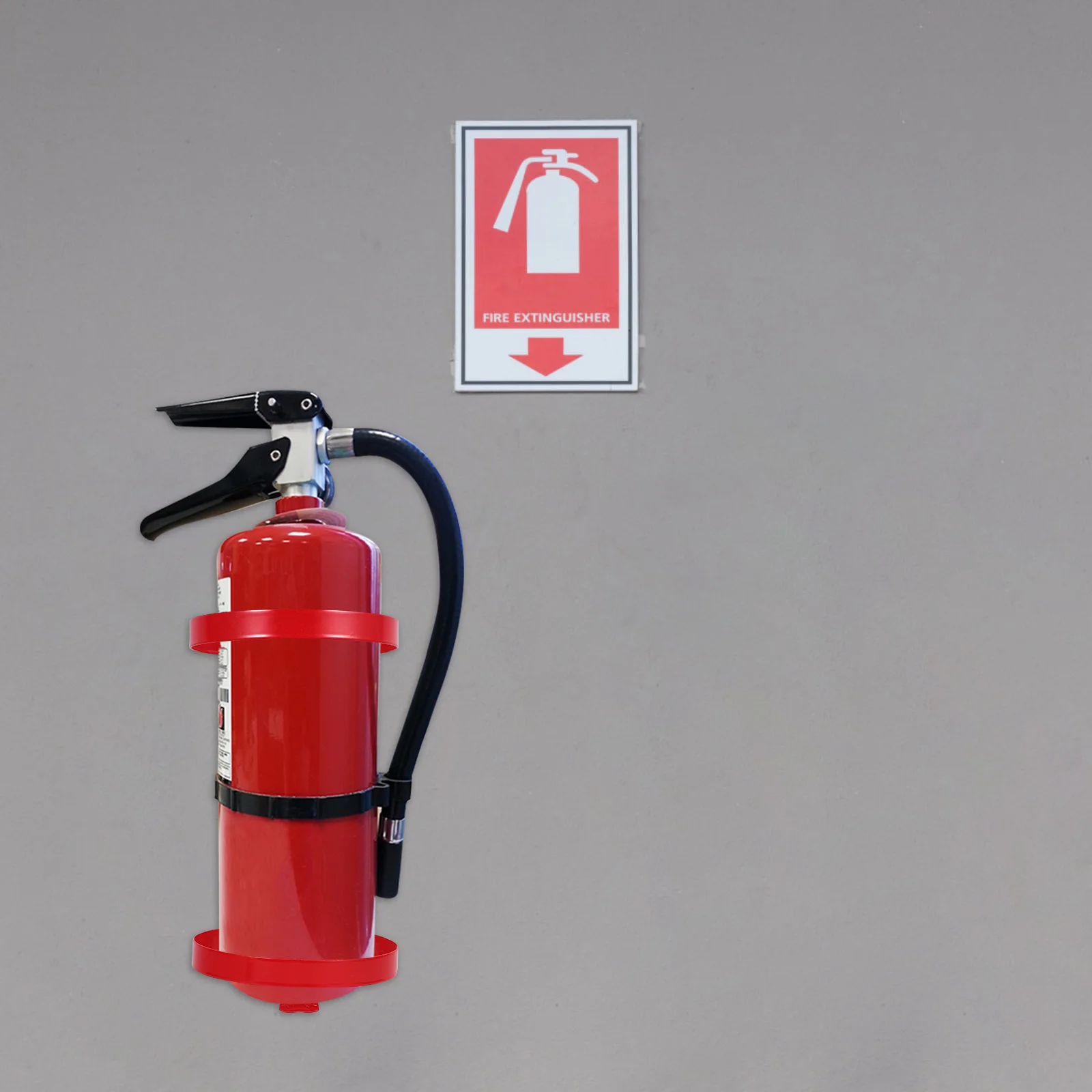 2 Pcs Fire Extinguisher Bracket Utv Mount Holder Wall Hanger for Truck Extinguishers