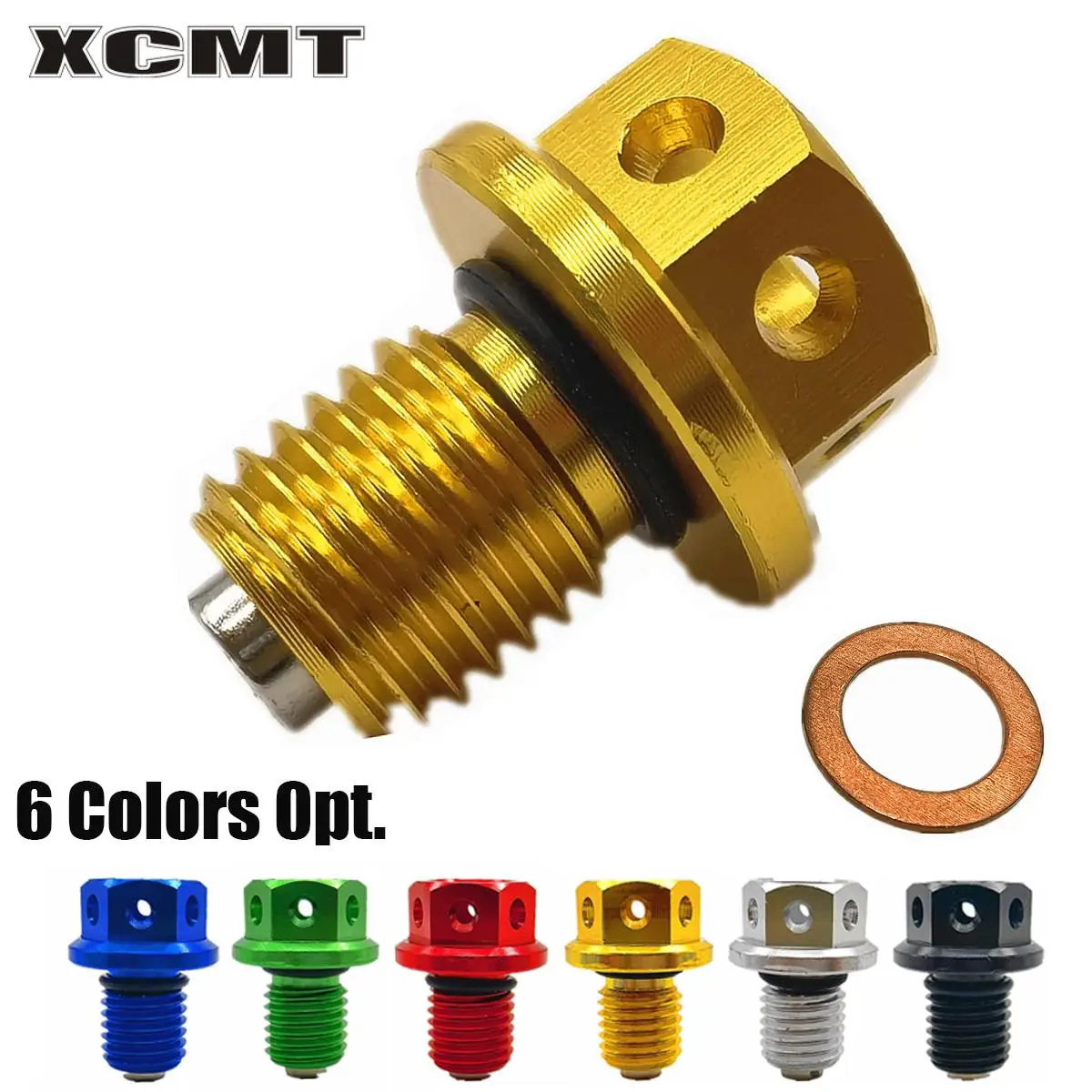 

CNC Magnetic Oil Drain Plug Bolt Fits For KTM SX SXF EXC XC XCW XCF EXCF FREERIDE 50 65 125 200 250 300 350 450 530 2000-2020