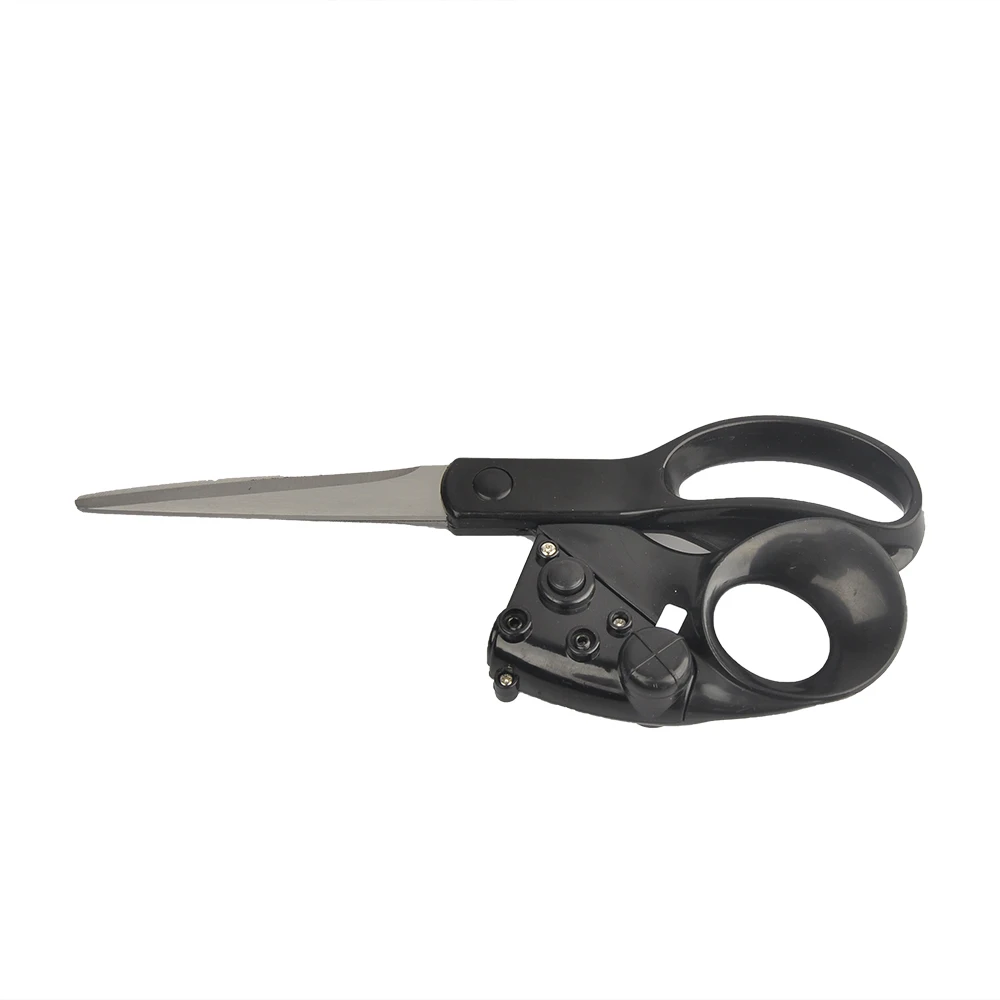 Professional Sewing Laser Guided Scissors Infrared Laser Scissors with Battery for Home Crafts Packaging Fabric Cutting