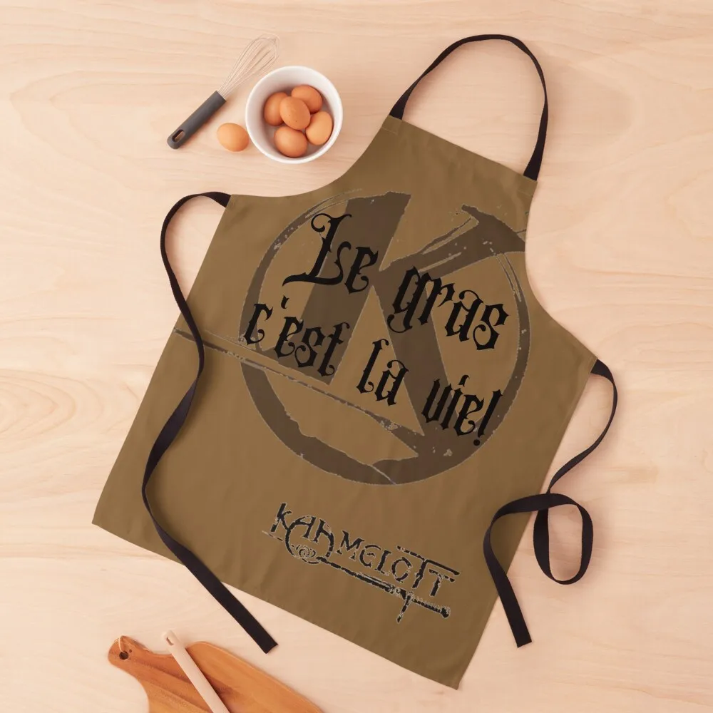 

Quote Kaamelott "The fat!" Apron Home And Kitchen For Home Accessories Women'S Dress