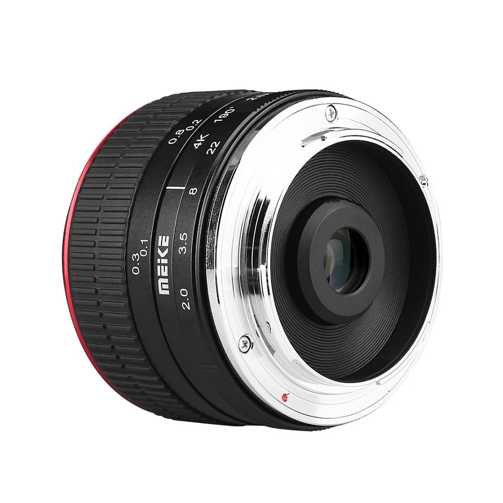 Meike 6.5mm f2.0 APS-C Circular Fisheye Lens for Canon EF-M Mount /for Sony E Mo