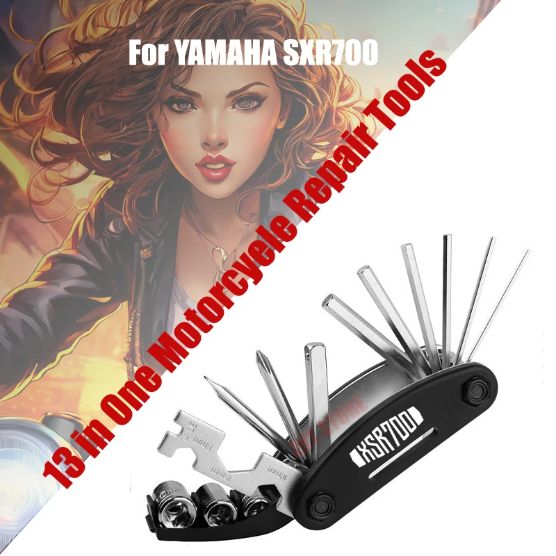 

For YAMAHA SXR700 2023 New Motorcycle CNC Tool Repair Screwdriver Set