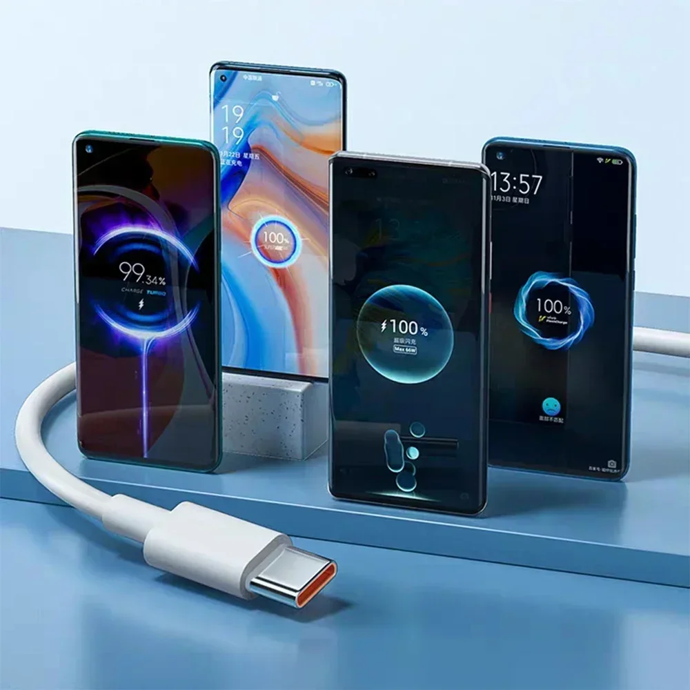 Ultra-Long Extended USB-C Data Cable - Versatile Type-C Charger Wire Cord