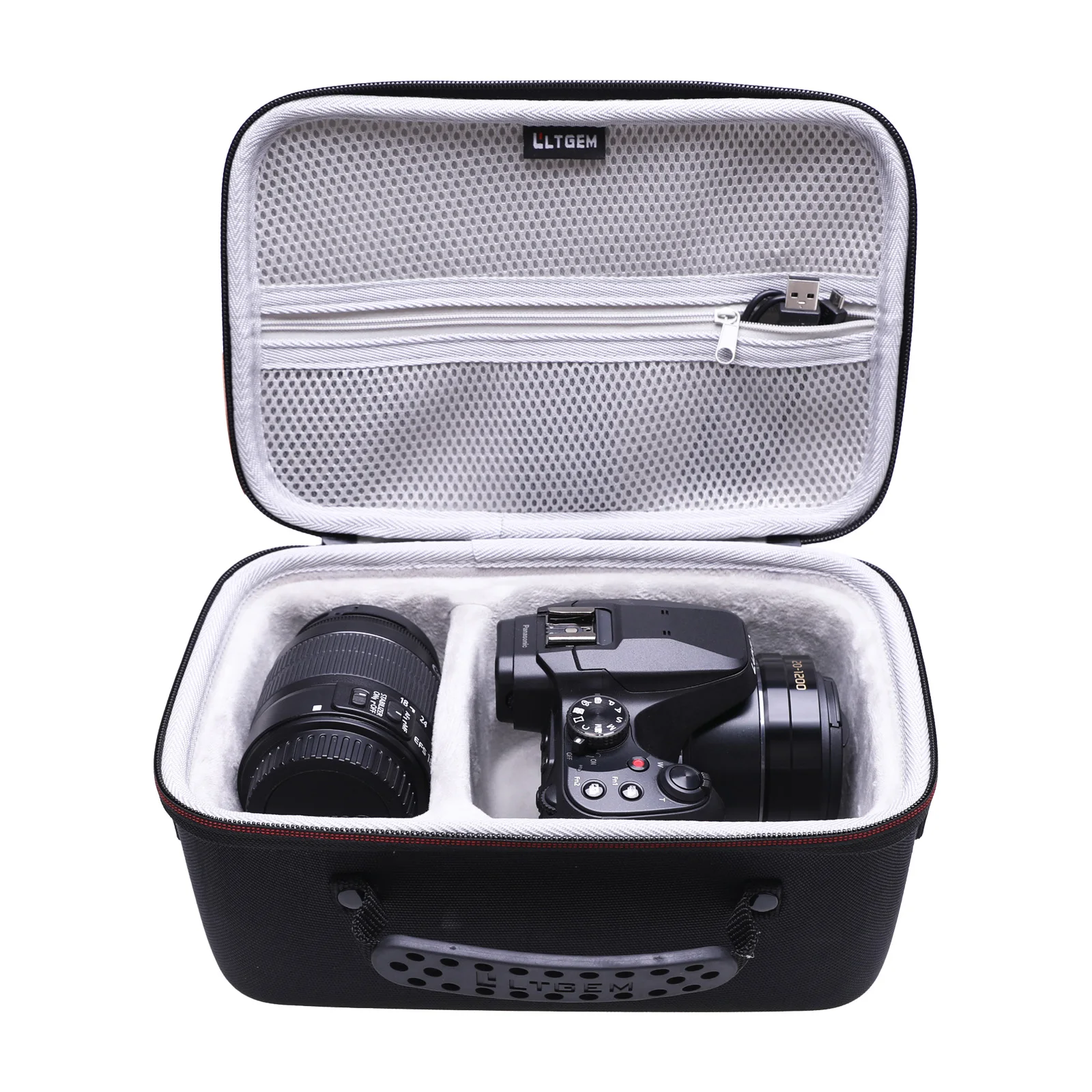 Custodia Rigida Ltgem Eva Per Fotocamera Digitale Panasonic Lumix Fz80 4K-Custodia Protettiva Da Viaggio