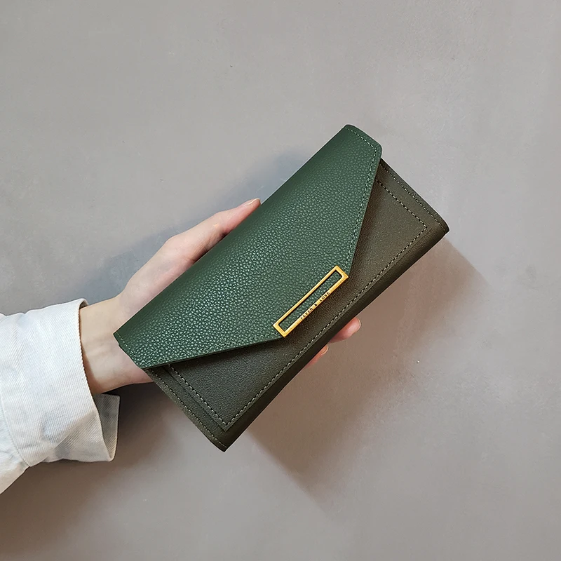 محفظة طويلة للنساء محفظة السيدات الشعبية الإناث مح...