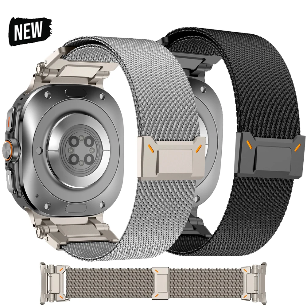 Explorer Milanese Magnetic Stainless Steel Loop Band Bracelet