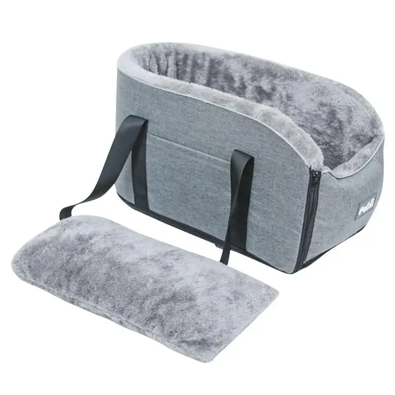 1 Siège D'auto Pour Chien, Sac De Voyage Pour Siège D'auto Pour Chien  Détachable Et Lavable, Siège D'appoint Pour Chien Console Centrale, Pad De  Voiture Portable Pour Animal Domestique