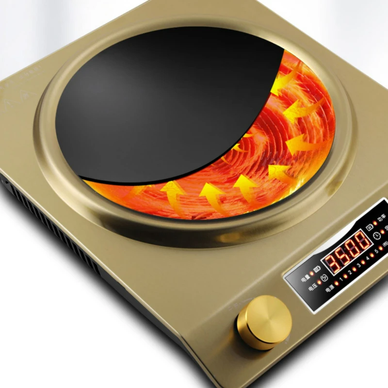 Hot hemisphere 3500W concave induction cooker