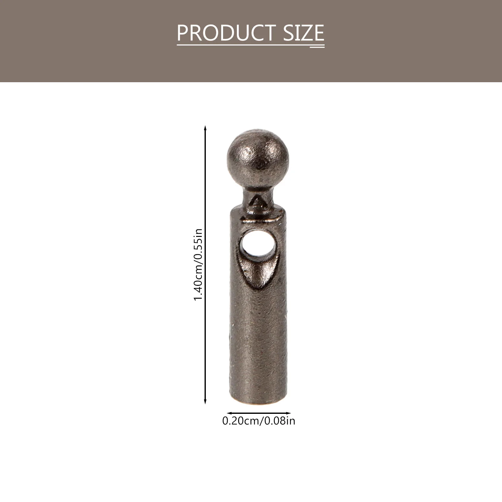 11 Pcs Rain Beads Metal Umbrella Tail Long Handle Sun Repair Parts Accessories Folding Simple Designs Aluminum Alloy Foldable