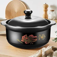 Casserole en céramique antiarina, ustensiles de cuisine chinois, casseroles à Leurs oût, marmite à soupe, casserole alimentaire, cuisine F2 2