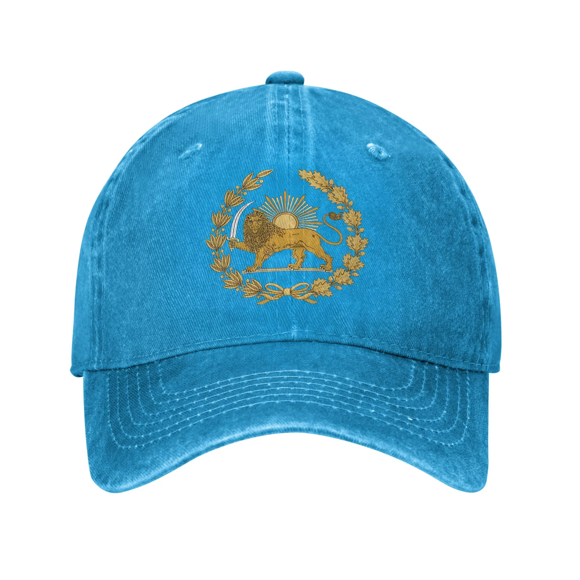 Cappellina da Baseball Mappa della Bandiera dell'Iran Cappello Casual