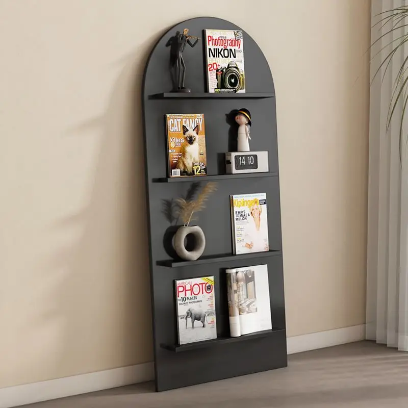 Magazine Rack Floor-standing Ins Style Simple Creative Book and Newspaper Decoration Magazine Storage Rack Holder