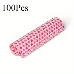 100 Pcs Vibrant Greaseproof Wax Paper for Baking and Food Wrapping (LoveD)