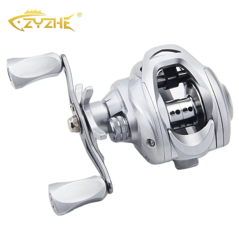 ZYZ Baitcast Fishing Reel 7.2:1 High Speed Ratio Long-throwing Max Drag 8KG  Lure Castiing Fishing Wheel Bass-Fishing Tackle