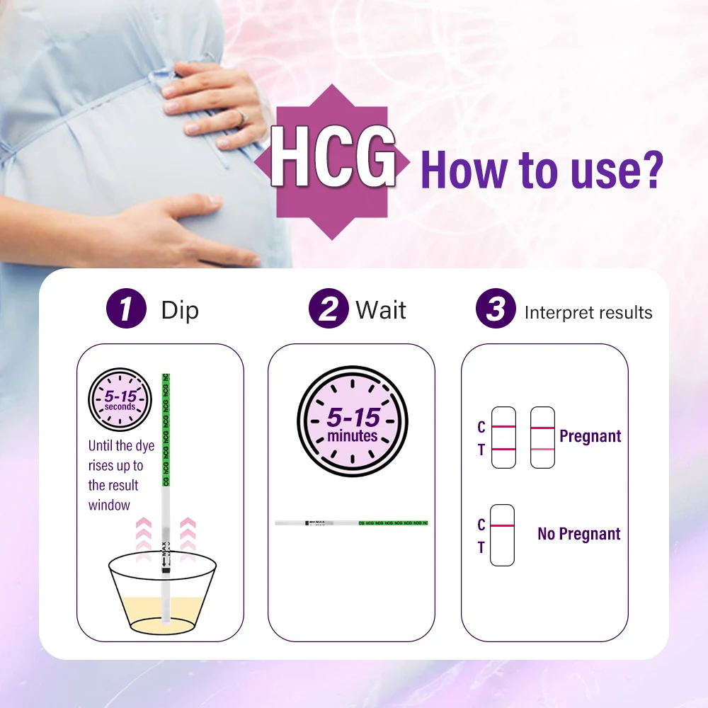 Pregnancy test pregnancy test strips ovulation test strips