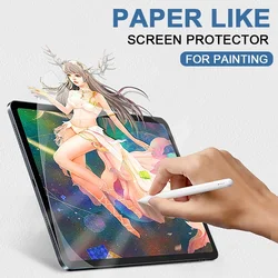 Papier comme protecteur d'écran, mat PET, anti éblouisssement, film de peinture pour crayon Apple, iPad Pro 12.9, 11, 10.5, 9.7, air 1, 2 3, mini 4, 5, 