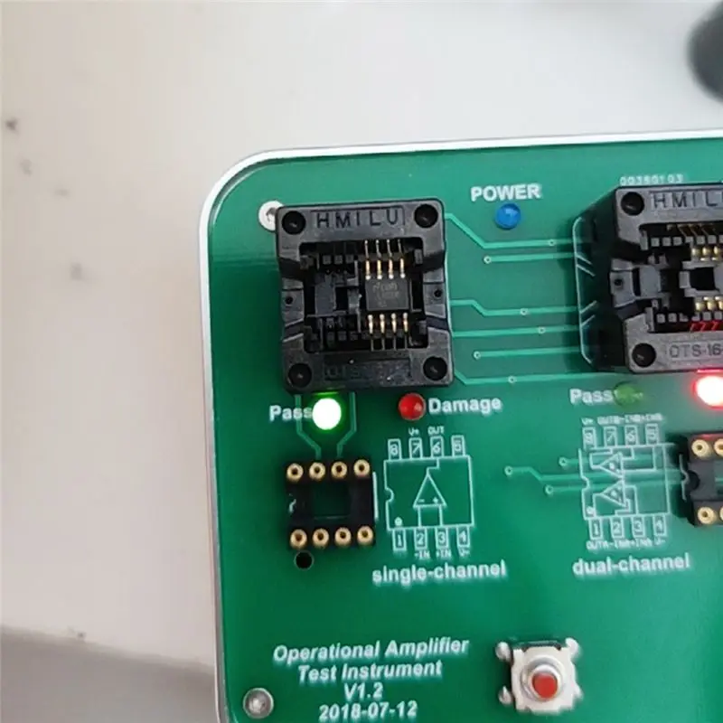 테스터 측정 장비 감지기 연산 증폭기 OP AMP 테스터 액세서리-AT30