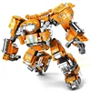 Superheroes Mecha Building Blocks Toys for Boys Super Armor Robot Model Military Warrior Action Figures Gifts for Kids Children 6