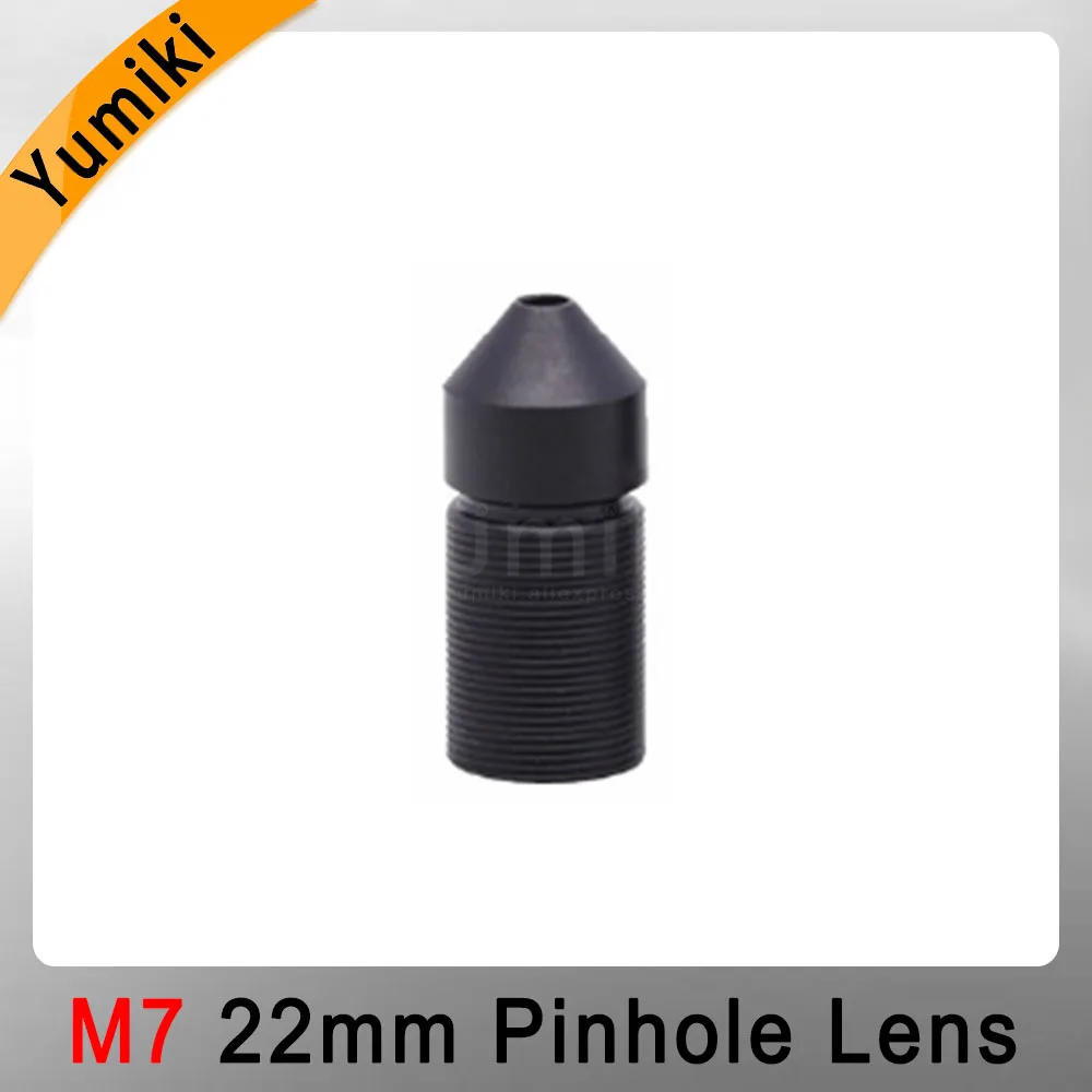

2MP 22mm pinhole Lens CCTV Lens M7*0.35 mount Image Format 1/2.7" F5.0 Fixed Iris long viewing